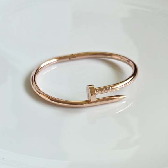 Jewelry - Size 19cm Elegant Rose Gold Unisex Bracelet